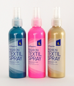 21TSxx-Colori spray per stoffa Fashion, 100ml, La Pajarita
