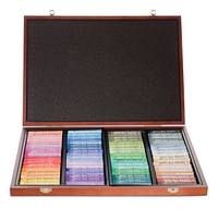 Mungyo 72pcs Artist soft oil pastels in wooden box  MOPV-72W