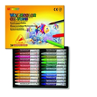 Mungyo 24pcs Junior watercolour crayons MACT-24