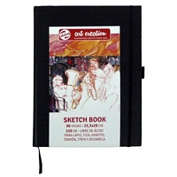 Taccuino per disegno e schizzi A4 Sketchbook Talens Art Creation, rilegato, 80 fogli, 110g