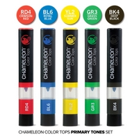 Marker Color Tops Primary Tones, set 5pz, Chameleon