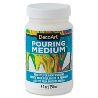 Medium liquido Pouring medium, 236ml, Decoart