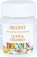 Diluente base acqua per colori Decola Vetro e Ceramica 50ml