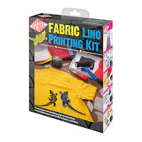 Kit linoleogravura per stoffa Essdee Fabric Lino Printing Kit