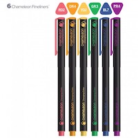 Fineliner Chameleon Primary Colors, Set 6 pz