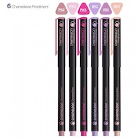 Fineliner Chameleon Floral Colours, Set 6 pz