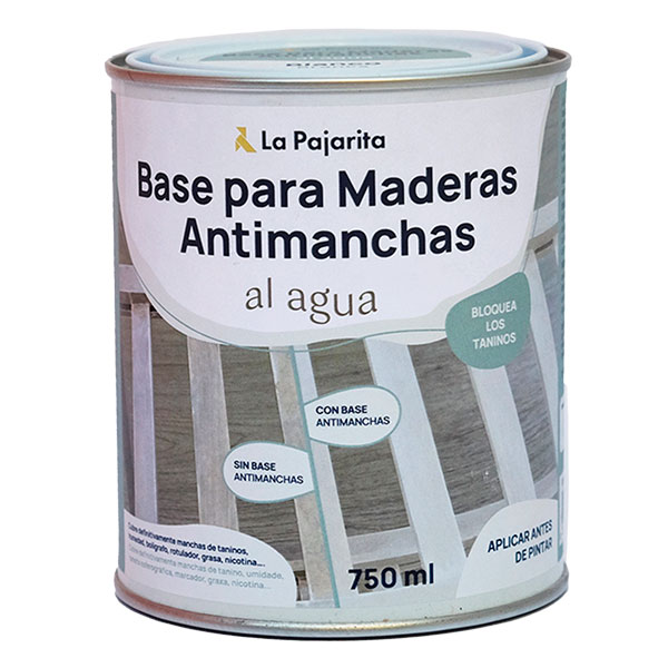 Primer isolante antimacchia per legno, 750ml, La Pajarita