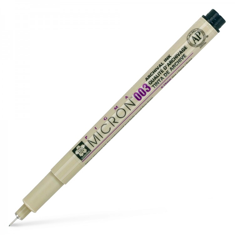 Pigma Black Micron 05 0.45mm Pen, Sakura #XSDK0549
